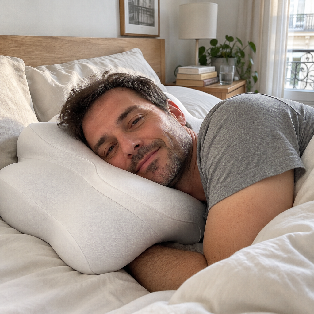 Noma pillow in a rest area